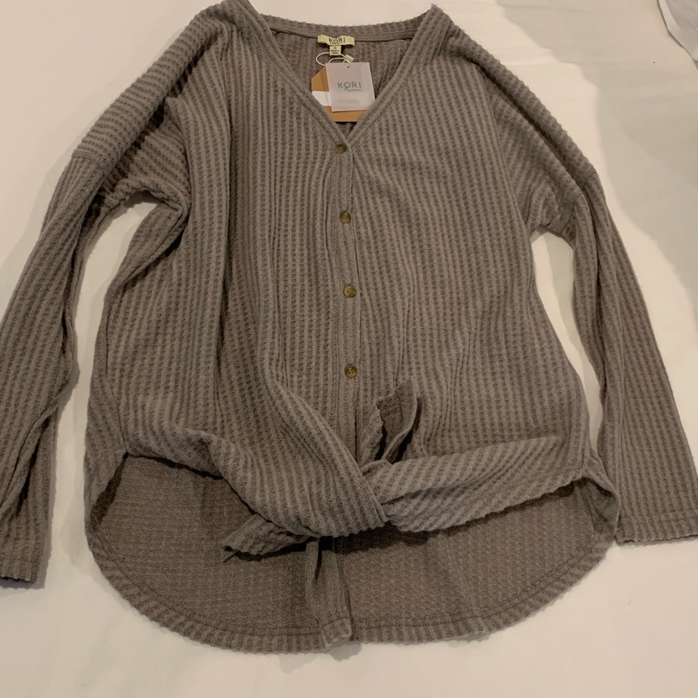Kori Long Sleeve Tunic Sweater